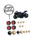 thumbnail image 3 of Adorno Para Tarta De Cumplea?os De Motocicleta Para Hombres Y Ni?os. Suministros Con Temática De Motocicleta., 3 of 5