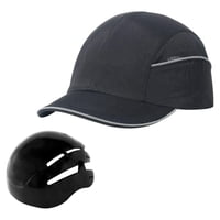 Ioensy - Gorra De Béisbol Con Protección Para La Cabeza, Gorra De Béisbol Para Montar A Caballo, Fábrica En Sitio De Construcción, Color Negro