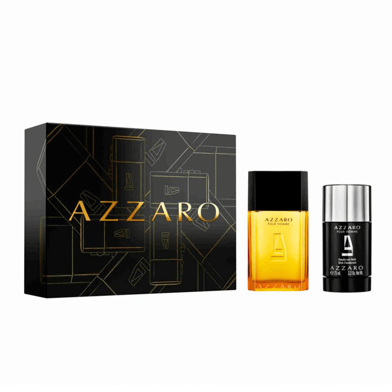 Azzaro - Perfume Varon Edt 100 Ml / Deo Sitck 75 Ml Estuche