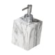 thumbnail image 1 of Dispensador De Jabón Líquido Para Manos Con Bomba Para Encimera De Hotel, Baño, Cabezal Plateado Y Blanco, 1 of 5