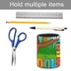 thumbnail image 5 of Jools TV-theme Cylinder Pen Holder Pencil Organizer with Flannel Lining PVC Leather Material Cardboard Base for study work 10*8CM, 5 of 6