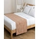 thumbnail image 2 of Piecera Cama Chenille Cruzada Decorativa, 2 of 6
