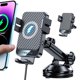 thumbnail image 1 of Cargador de coche inalámbrico MOKPR de carga rápida de 15 W para iPhone/Samsung, 1 of 7