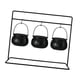 thumbnail image 4 of Juego de 3 cuencos para servir, decoración para fiesta de Halloween, accesorios fotográficos decorativos y tetera para uso en interiores y exteriores., 4 of 5