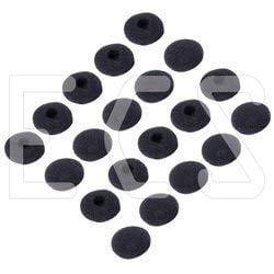 Almohadillas para auriculares Transcriber, ECS Dictáfono 878860 (10 pares)