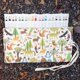 thumbnail image 1 of Estuche Lapicera Diseño Flora Y Fauna, 1 of 1