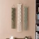 thumbnail image 5 of Set de Arte de Pared M MANUAL 3 piezas Hoja de Macramé Verde Boho, 5 of 9