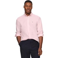 Camisa Tommy Hilfiger De Manga Larga De Popelina Con Botones Para Hombre