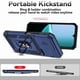 thumbnail image 4 of Funda Resistente Anillo Soporte Xiaomi Redmi 15C Privacidad Cámara Montaje Magnético Azul, 4 of 6