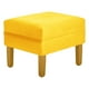 thumbnail image 2 of Pouf Sky 1c Felpa 01 Amarillo, 2 of 3
