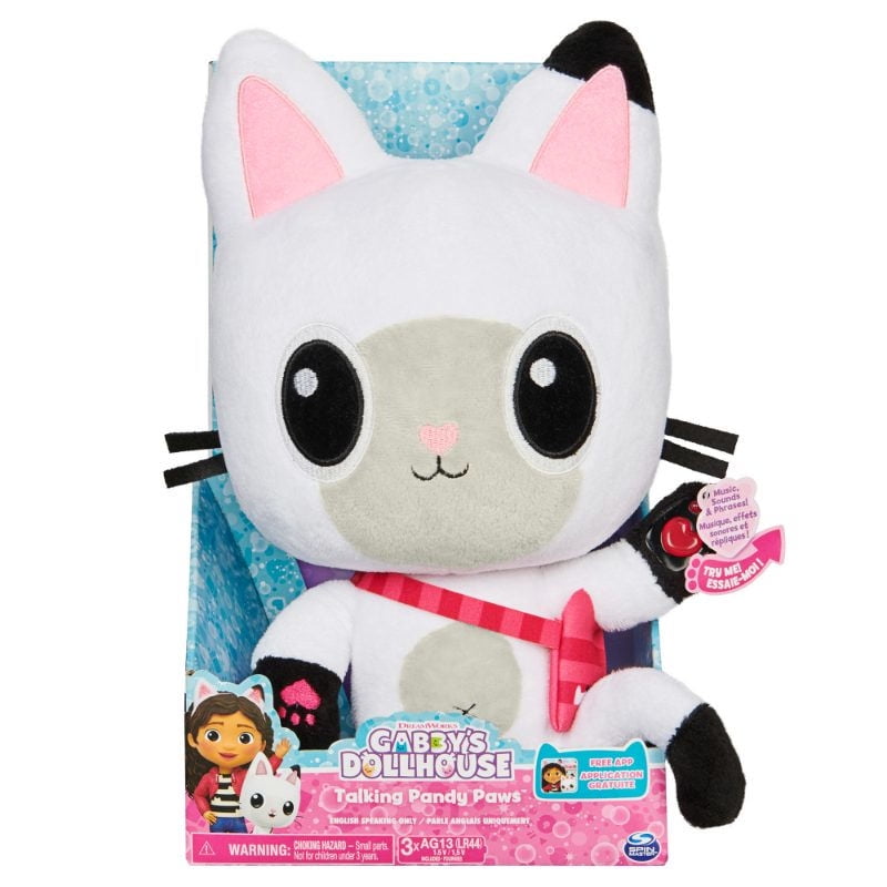 La Casa De Gabby - Gabby Pandy Paws Peluche Con Sonido.