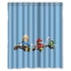 thumbnail image 1 of Cortina de ducha Super Mario, juego de cortina de baño con ganchos, tamaño 60 x 72 pulgadas, 1 of 3