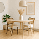 thumbnail image 3 of Pack de 2 Sillas Boho Chic con Respaldo Trenzado y Asiento Suave, 3 of 7