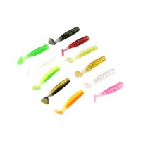 Magideal - Destres De Pesca De Ola De 40X Señuelos Oscilantes Suministros De Pesca Versátiles Cebos De Aparejos De Pesca Portátiles Para Salmón Río Walleye Río