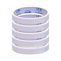 Magideal - Cinta De Enmascarar Blanca De Grado Profesion Cinta De Pintor Resistente A La Cintas Adhesivas Fáciles De Pelar Cinta De Enmascarar De Uso , Medio Blanco 5Pcs 20Mm