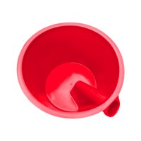 Bothyi - Cucharón De Agua Para Jardín, Multifuncional, Cuchara Larga Para Agua, Cucharón De Riego, Pequeño, Rojo