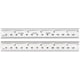 thumbnail image 1 of Steel Rule Starrett Spring Tempered con cromo satinado, 19,5 cm, 1 of 1