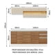 thumbnail image 3 of Kit Cocina Super Smart 180 Cm Café, 3 of 4