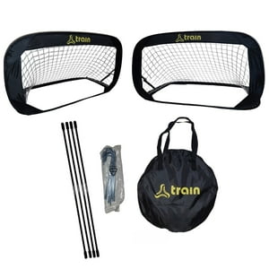 Set 2 Arcos De Fútbol Plegables Train Con Funda (122X66 Cm)