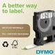 thumbnail image 4 of Label DYMO Authentic D1 12 mm x 7 m, impresión negra sobre blanco, paquete de 2, 4 of 6