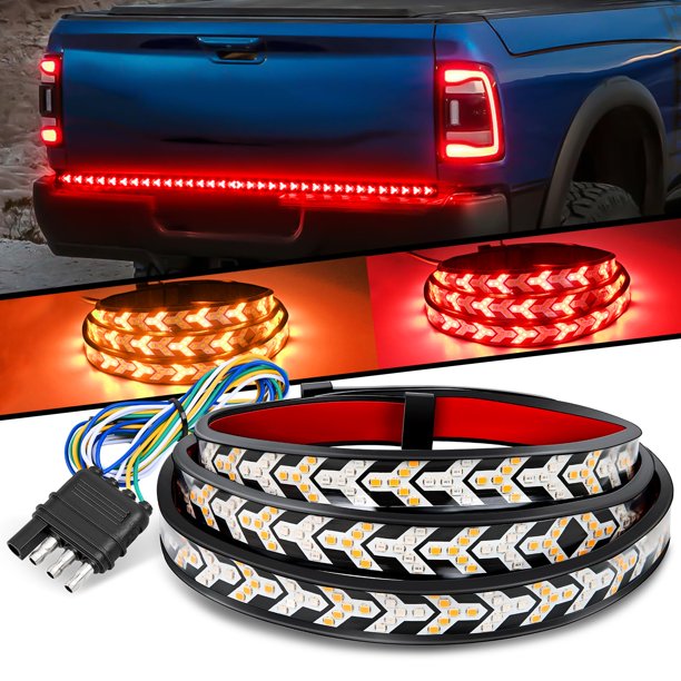 Tira de luces para portón trasero de camión Nilight 122 cm (48 pulgadas) 432 LED impermeable