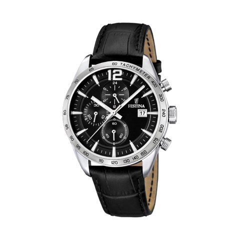 Reloj F16760/4 Festina Negro Hombre Timeless Chronograph