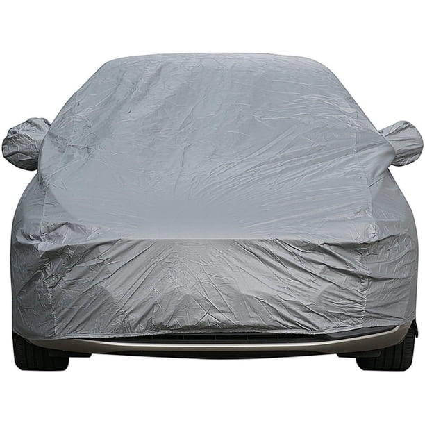 Funda universal para coche, totalmente impermeable, resistente a arañazos, duradera, transpirable, con forro de algodón.
