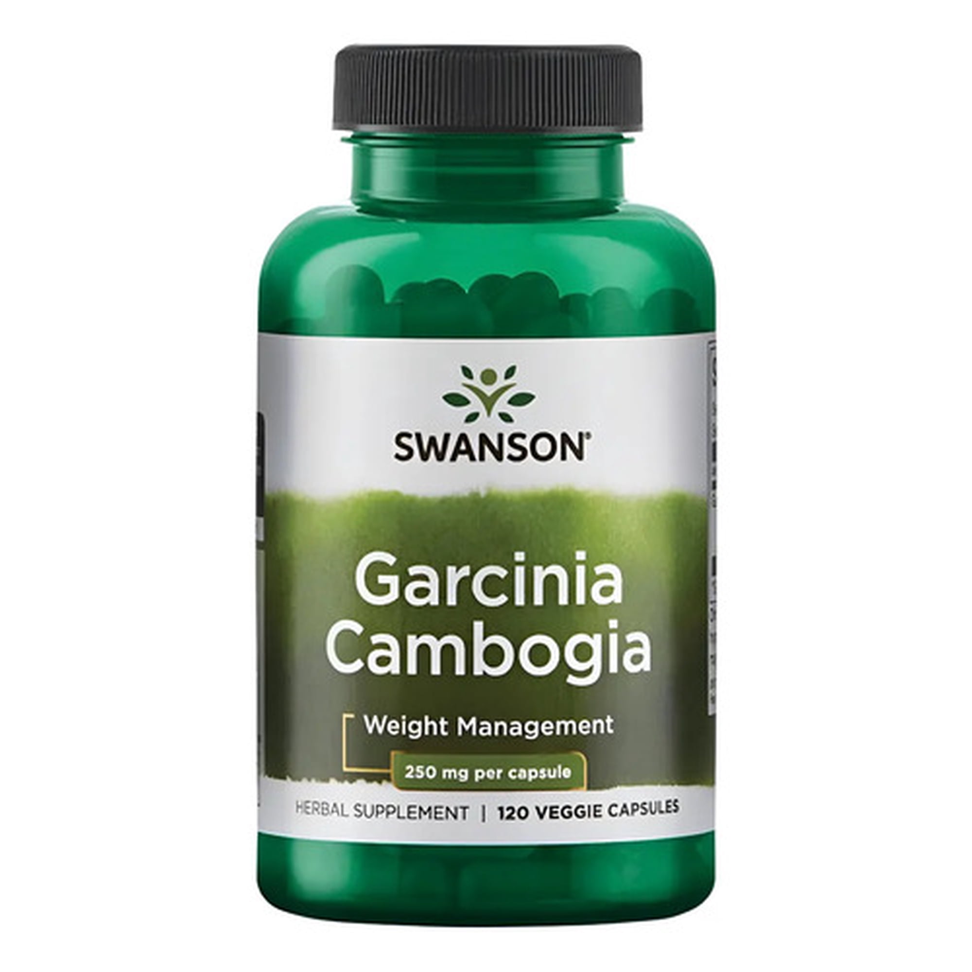 Marca - Swanson Garcinia Cambogia 250mg 120 Caps Quemador Eeuu Sin Sabor