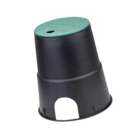 Ioensy - Caja De Válvula De Rociador Caja De Válvula Subterránea Portátil Para Césped De Pastizales Molidos