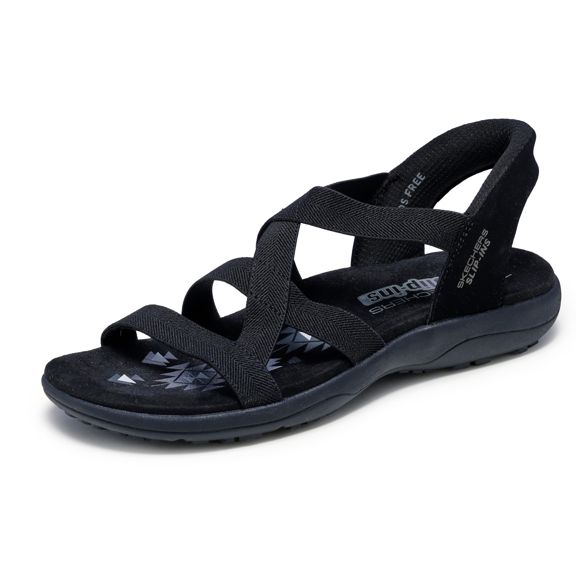 Sandalia Skechers Reggae Slim-stretch Flex Manos Libres Para Mujer