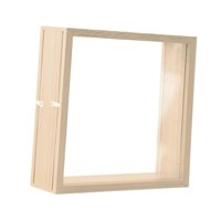 Bothyi - Marco De Fotos De Flores Secas De Madera, Marco De Caja De Sombra Para Premios De Herbario, Flor De 8 Pulgadas