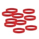 thumbnail image 3 of 10 Piezas / Paquete Pulseras de silicona en blanco Pulsera de caucho rojo de moda, 3 of 5