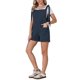 thumbnail image 4 of Mono de verano para mujer con tirantes, mono casual sin mangas, mono corto con bolsillos XL Azul Marino, 4 of 6
