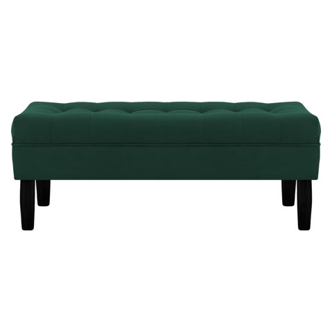 Bodevir - Banqueta Wood 2C Felpa 00 Verde Botella