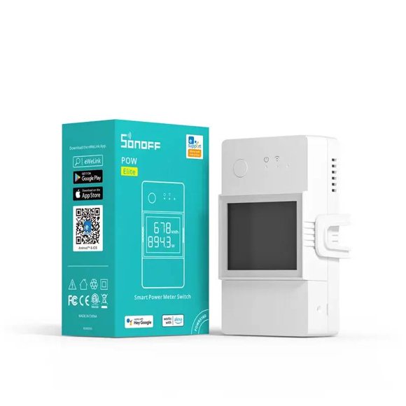 Interruptor WiFi de Medicion de Energía Sonoff POW Elite 20A