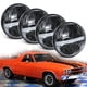 thumbnail image 1 of Faro LED UNI-SHINE redondo de 5.75 pulgadas con DRL para Peterbilt 349, 1 of 7