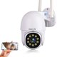 thumbnail image 1 of Cámara de seguridad NICEMOOD 3MP HD WiFi 360° con vista a prueba de agua, 1 of 8