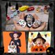 thumbnail image 4 of Llavero con pintura artística con diamantes para Halloween, 30 unidades, 4 of 6