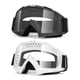 thumbnail image 1 of Gafas de protección Vameeco, paquete de 2, gafas de seguridad, negras y blancas, 1 of 7