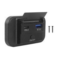 Bothyi - Toma De Carga Rápida Genérica De 12V 24V Rv Tipo C Usb Para Automoción