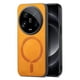 thumbnail image 5 of Magnetic Slim Case for Xiaomi 14 Ultra 5G with Camera Guard & Anti-Scratch Back Yellow, 5 of 6