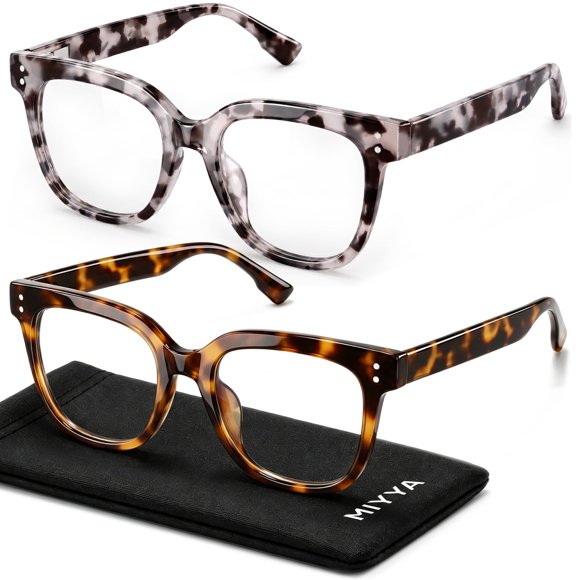 Gafas de luz azul miyya de gran tamaño con bloqueo UV400