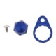 thumbnail image 1 of carrete de pesca manejar piezas de reparación tornillo de carrete baitcasting azul - mano izquierda, 1 of 5