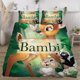 thumbnail image 3 of Bambi 3-Piece Bedding Set For Kids Boys Girls Adult Cartoon Warm Cute Fashion Holiday Present Gift Bed Sheets, 3 of 5
