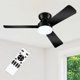 thumbnail image 1 of Ventilador de Techo ZOUQILAI 42 Pulgadas Negro con Luz LED y Motor DC, 1 of 3