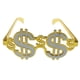 thumbnail image 1 of Divertido Brillo Us Dólar Ojo Gafas Disfraz Dinero Fiesta Festiva Vestido De Lujo, 1 of 5