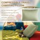 thumbnail image 2 of Almohada de viaje Ivellow Memory Foam Camping Green-M, 2 of 7