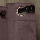 thumbnail image 1 of Cortinas de argolla Set Embosed 1.40 x 2.25 Chocolate. Masel, 1 of 3