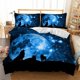 thumbnail image 1 of Galaxy Skull Mickey Mouse Quilt Duvet Cover Set Bedroom Decor3-Piece Bedding Set, 1 of 5