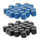 thumbnail image 1 of 50 Piezas De Dados De Seis Caras En Blanco Opaco D6 Para D&D RPG Gaming Negro Y Azul, 1 of 3